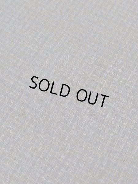 画像7: M0704H  夏物 男性用着物  シルク（正絹）   黒, チェック柄 【中古】 【USED】 【リサイクル】 ★☆☆☆☆ (7)