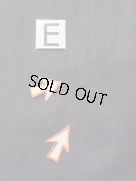 画像16: M0704H  夏物 男性用着物  シルク（正絹）   黒, チェック柄 【中古】 【USED】 【リサイクル】 ★☆☆☆☆ (16)