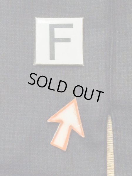 画像17: M0704H  夏物 男性用着物  シルク（正絹）   黒, チェック柄 【中古】 【USED】 【リサイクル】 ★☆☆☆☆ (17)