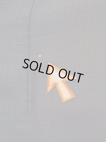 画像20: M0704H  夏物 男性用着物  シルク（正絹）   黒, チェック柄 【中古】 【USED】 【リサイクル】 ★☆☆☆☆ (20)