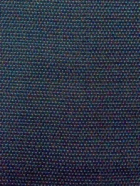 画像5: M0704J  単衣 男性用着物  麻  深い 藍, 線 【中古】 【USED】 【リサイクル】 ★☆☆☆☆ (5)