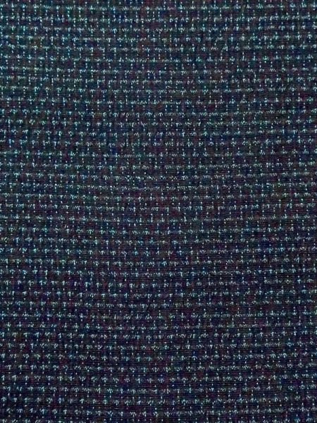 画像6: M0704J  単衣 男性用着物  麻  深い 藍, 線 【中古】 【USED】 【リサイクル】 ★☆☆☆☆ (6)