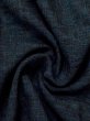 画像9: M0704K  単衣 男性用着物  綿麻   藍, 線 【中古】 【USED】 【リサイクル】 ★★☆☆☆ (9)