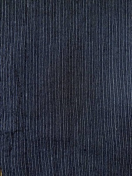 画像3: M0704O  単衣 男性用着物  シルク(正絹)   灰色, 抽象的模様 【中古】 【USED】 【リサイクル】 ★★★☆☆ (3)