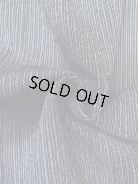 画像7: M0704O  単衣 男性用着物  シルク（正絹）   灰色, 抽象的模様 【中古】 【USED】 【リサイクル】 ★★★☆☆ (7)