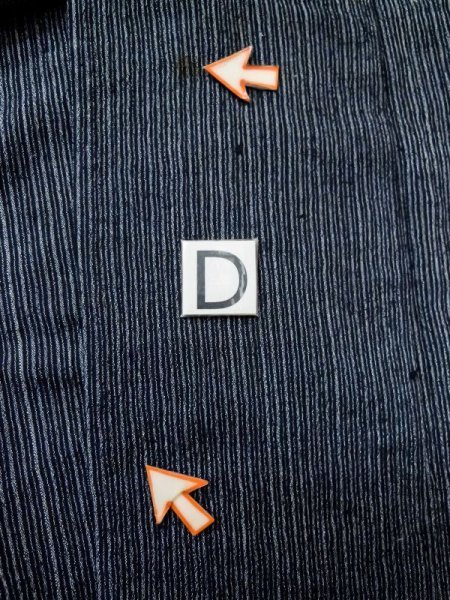 画像13: M0704O  単衣 男性用着物  シルク(正絹)   灰色, 抽象的模様 【中古】 【USED】 【リサイクル】 ★★★☆☆ (13)