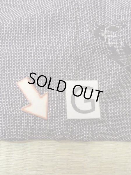 画像20: M0704T  単衣 女性用着物  シルク（正絹）   灰色, 葉 【中古】 【USED】 【リサイクル】 ★☆☆☆☆ (20)