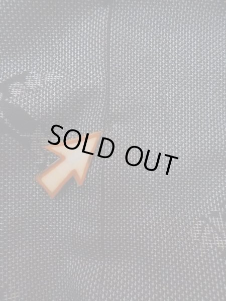 画像22: M0704T  単衣 女性用着物  シルク（正絹）   灰色, 葉 【中古】 【USED】 【リサイクル】 ★☆☆☆☆ (22)