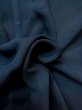 画像10: M0704U  単衣 女性用着物  シルク（正絹）   紺, 鶴 【中古】 【USED】 【リサイクル】 ★☆☆☆☆ (10)