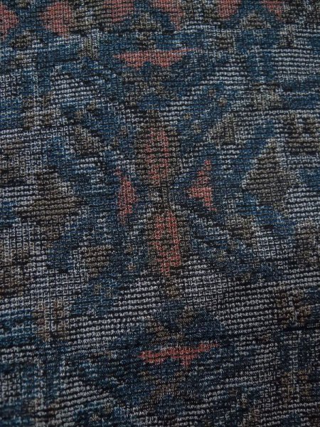 画像5: M0704V Mint  単衣 女性用着物  化繊   マルチカラー, 抽象的模様 【中古】 【USED】 【リサイクル】 ★★★★☆ (5)