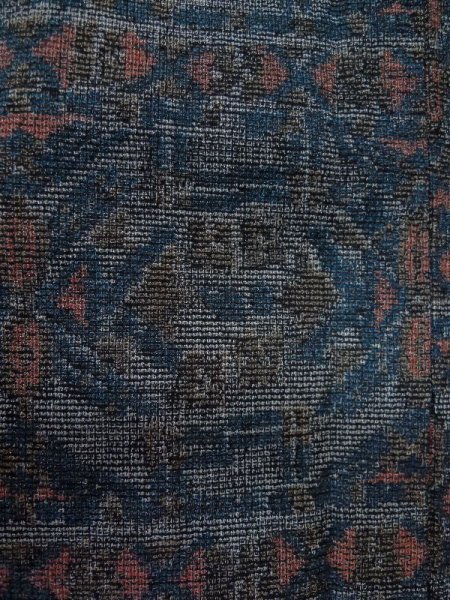 画像6: M0704V Mint  単衣 女性用着物  化繊   マルチカラー, 抽象的模様 【中古】 【USED】 【リサイクル】 ★★★★☆ (6)