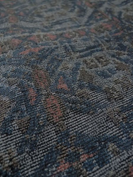 画像10: M0704V Mint  単衣 女性用着物  化繊   マルチカラー, 抽象的模様 【中古】 【USED】 【リサイクル】 ★★★★☆ (10)