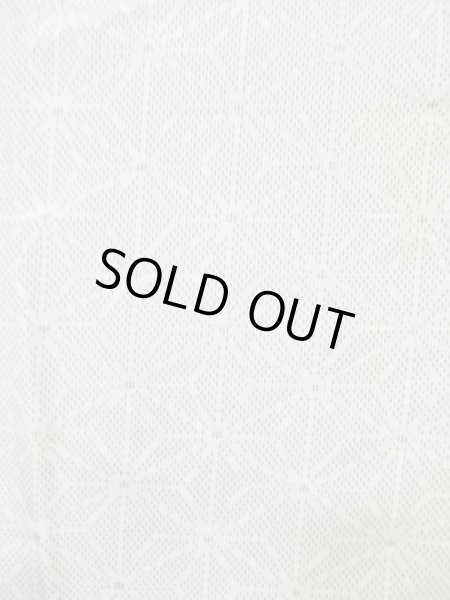 画像5: M0705A  単衣 女性用着物  シルク(正絹)  薄い 灰色, 麻の葉 【中古】 【USED】 【リサイクル】 ★★☆☆☆ (5)