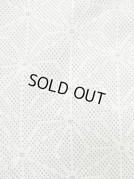 画像6: M0705A  単衣 女性用着物  シルク(正絹)  薄い 灰色, 麻の葉 【中古】 【USED】 【リサイクル】 ★★☆☆☆ (6)