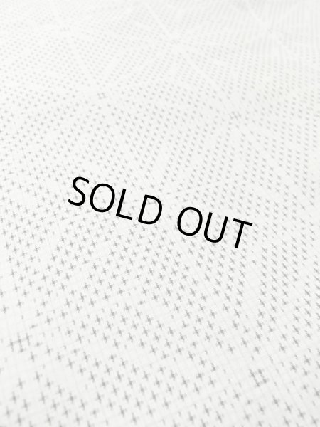 画像11: M0705A  単衣 女性用着物  シルク(正絹)  薄い 灰色, 麻の葉 【中古】 【USED】 【リサイクル】 ★★☆☆☆ (11)