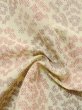 画像9: M0712P  単衣 女性用着物  ウール   アイボリー, 幾何学模様 【中古】 【USED】 【リサイクル】 ★☆☆☆☆ (9)