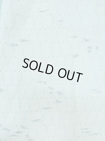 画像3: M0712Z  単衣 女性用着物  麻   水色, 抽象的模様 【中古】 【USED】 【リサイクル】 ★★★☆☆ (3)