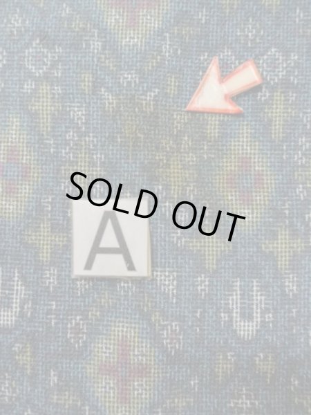 画像14: M0713A  塩沢紬 女性用着物  シルク（正絹）   マルチカラー, 十字 【中古】 【USED】 【リサイクル】 ★★★☆☆ (14)