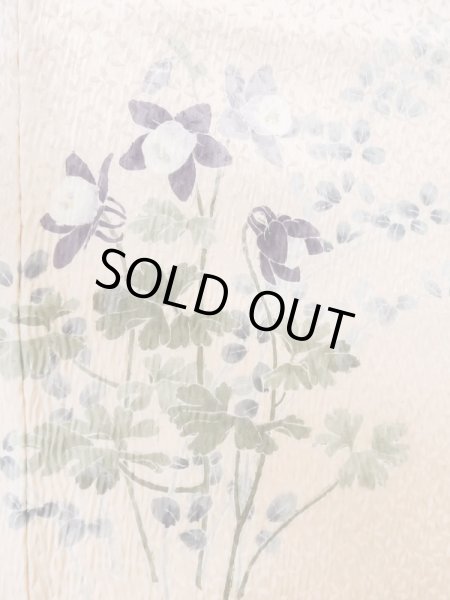 画像6: M0720C Mint  訪問着 女性用着物  シルク（正絹）  淡い 桃色, 花 【中古】 【USED】 【リサイクル】 ★★★★☆ (6)