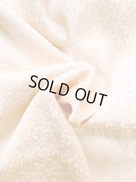 画像12: M0720C Mint  訪問着 女性用着物  シルク（正絹）  淡い 桃色, 花 【中古】 【USED】 【リサイクル】 ★★★★☆ (12)