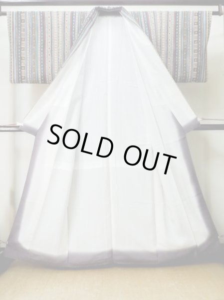 画像2: M0720K Mint  小紋 女性用着物  シルク（正絹）  淡い マルチカラー, 花 【中古】 【USED】 【リサイクル】 ★★★★☆ (2)