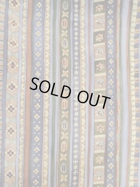 画像3: M0720K Mint  小紋 女性用着物  シルク（正絹）  淡い マルチカラー, 花 【中古】 【USED】 【リサイクル】 ★★★★☆ (3)