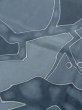 画像7: M0720R  小紋 女性用着物  シルク（正絹）   灰色, 抽象的模様 【中古】 【USED】 【リサイクル】 ★★☆☆☆ (7)