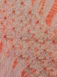 画像5: M0720U Mint  小紋 女性用着物  シルク（正絹）  灰色がかった 珊瑚色, 抽象的模様 【中古】 【USED】 【リサイクル】 ★★★★☆ (5)