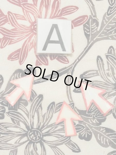 画像12: M0720W  小紋 女性用着物  シルク(正絹)   アイボリー, 菊 【中古】 【USED】 【リサイクル】 ★★☆☆☆ (12)