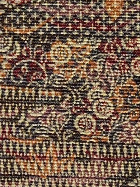 画像7: M0720Y Mint  小紋 女性用着物  シルク(正絹)   マルチカラー, 花 【中古】 【USED】 【リサイクル】 ★★★★☆ (7)