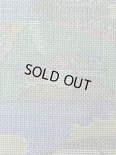 画像7: M0721B  紬 女性用着物  シルク（正絹）  灰色がかった マルチカラー, 家 【中古】 【USED】 【リサイクル】 ★★☆☆☆ (7)