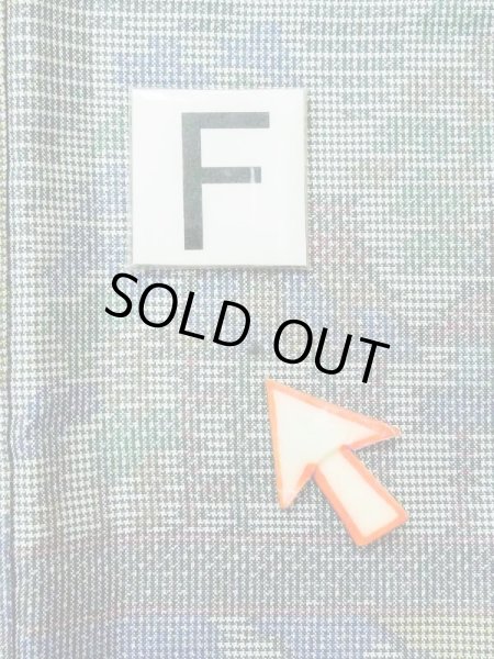 画像17: M0721B  紬 女性用着物  シルク（正絹）  灰色がかった マルチカラー, 家 【中古】 【USED】 【リサイクル】 ★★☆☆☆ (17)