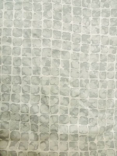 画像4: M0728C Mint  小紋 女性用着物  シルク(正絹)   灰色, 四角 【中古】 【USED】 【リサイクル】 ★★★★☆ (4)