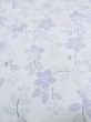 画像8: M0728D  小紋 女性用着物  化繊  淡い 紫色, 花 【中古】 【USED】 【リサイクル】 ★☆☆☆☆ (8)