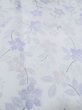 画像9: M0728D  小紋 女性用着物  化繊  淡い 紫色, 花 【中古】 【USED】 【リサイクル】 ★☆☆☆☆ (9)