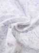 画像12: M0728D  小紋 女性用着物  化繊  淡い 紫色, 花 【中古】 【USED】 【リサイクル】 ★☆☆☆☆ (12)