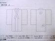 画像13: M0728J  小紋 女性用着物  シルク（正絹）   オフ　ホワイト, 桜 【中古】 【USED】 【リサイクル】 ★★★☆☆ (13)