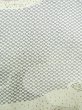 画像7: M0728O  小紋 女性用着物  シルク（正絹）   白, 葉 【中古】 【USED】 【リサイクル】 ★★☆☆☆ (7)
