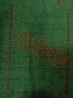 画像5: M0729C Mint  紬 女性用着物  シルク（正絹）   緑色, 花 【中古】 【USED】 【リサイクル】 ★★★★☆ (5)
