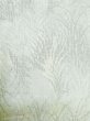 画像4: M0808A  女性用 単衣  シルク（正絹）   白, 葉 【中古】 【USED】 【リサイクル】 ★★☆☆☆ (4)