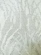 画像7: M0808A  女性用 単衣  シルク（正絹）   白, 葉 【中古】 【USED】 【リサイクル】 ★★☆☆☆ (7)