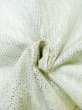 画像11: M0808A  女性用 単衣  シルク（正絹）   白, 葉 【中古】 【USED】 【リサイクル】 ★★☆☆☆ (11)