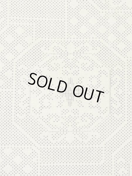 画像5: M0808B  女性用 大島紬  シルク（正絹）   アイボリー, 四角 【中古】 【USED】 【リサイクル】 ★★☆☆☆ (5)