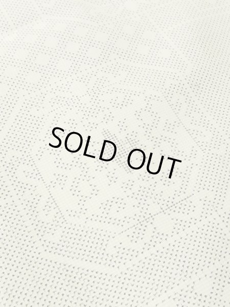 画像10: M0808B  女性用 大島紬  シルク（正絹）   アイボリー, 四角 【中古】 【USED】 【リサイクル】 ★★☆☆☆ (10)