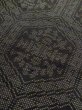 画像7: M0808K Mint  女性用 単衣  シルク（正絹）  深い 灰色, 亀甲 【中古】 【USED】 【リサイクル】 ★★★★☆ (7)