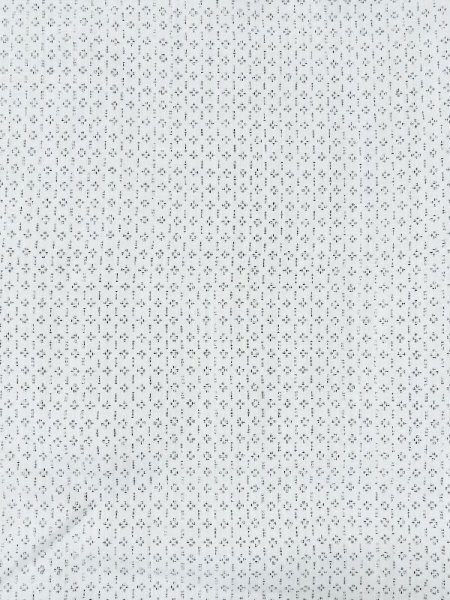 画像4: M0808N  単衣  麻   白, 線 【中古】 【USED】 【リサイクル】 ★★☆☆☆ (4)