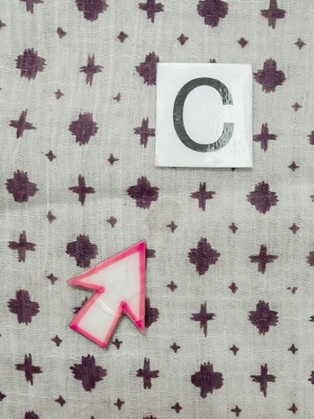 画像14: M0808O  女性用 小地谷縮  麻 淡い 灰色がかった 灰色, 十字 【中古】 【USED】 【リサイクル】 ★☆☆☆☆ (14)