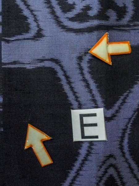 画像18: M0808Z  女性用 単衣  シルク(正絹)   黒, つた 【中古】 【USED】 【リサイクル】 ★★☆☆☆ (18)