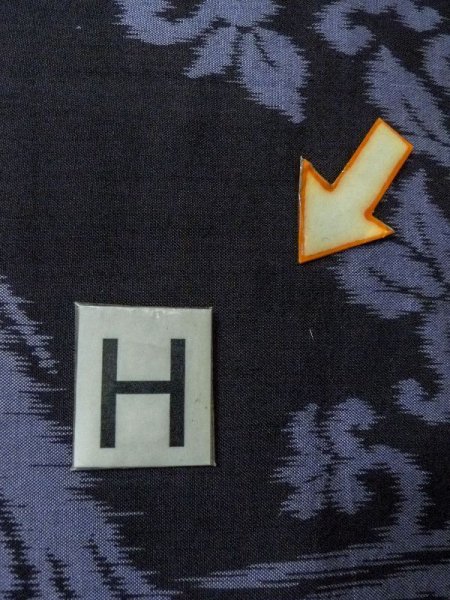 画像21: M0808Z  女性用 単衣  シルク(正絹)   黒, つた 【中古】 【USED】 【リサイクル】 ★★☆☆☆ (21)