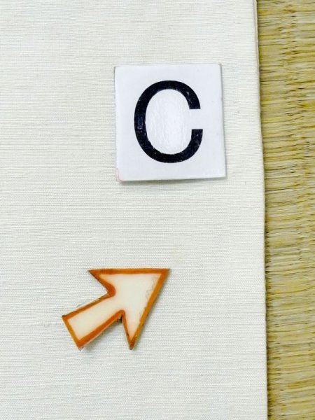 画像14: M0818A  女性用 単衣  シルク(正絹)   白, 縞 【中古】 【USED】 【リサイクル】 ★☆☆☆☆ (14)